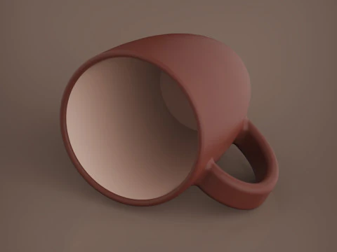 Taza Modelo de impresión 3D