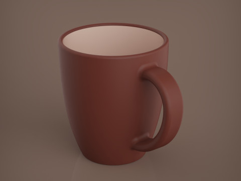 Cangkir Model Cetak 3D