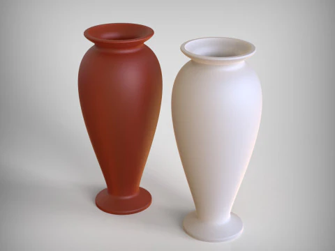 Vaso decorativo Modello di stampa 3D