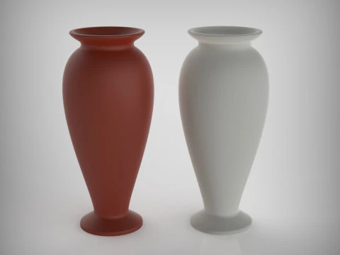 Vaso decorativo Modello di stampa 3D
