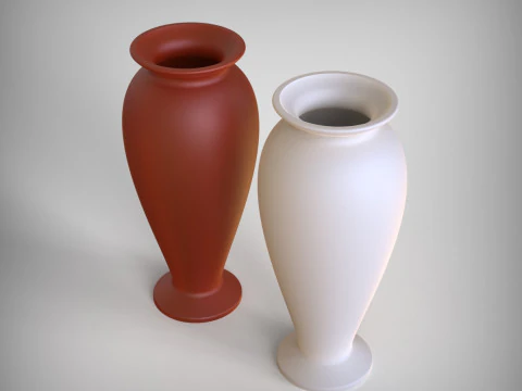 Vaso decorativo Modello di stampa 3D