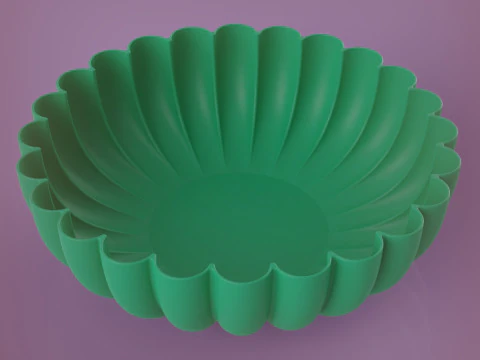 Decorative Bowl 3D Print Model