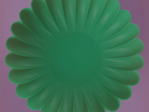 Decorative Bowl 3D Print Model