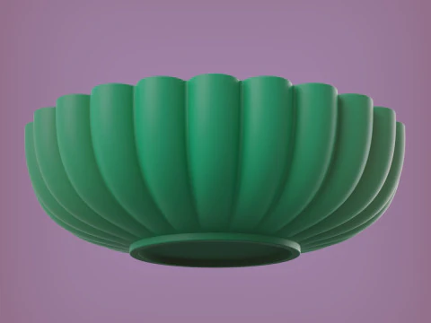Decorative Bowl 3D Print Model