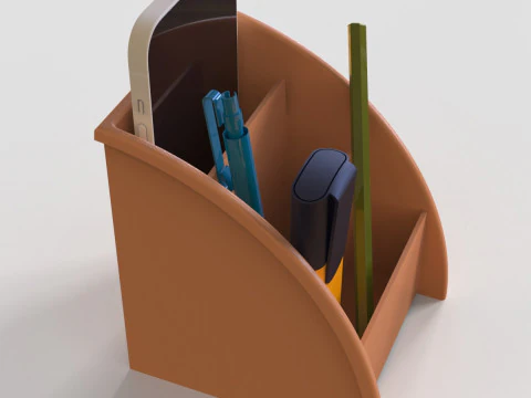 Desk Organizer 3D Print Model