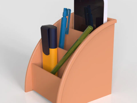 Desk Organizer 3D Print Model