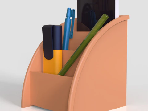 Desk Organizer 3D Print Model
