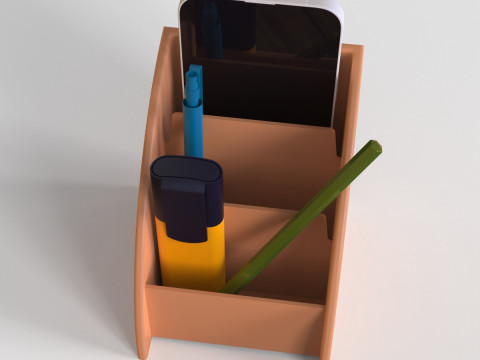 Penyelenggara Meja Model Cetak 3D