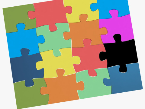 Puzzle Modello di stampa 3D