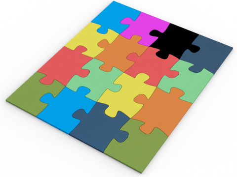 Puzzle Modello di stampa 3D