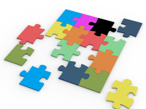 Puzzle Modello di stampa 3D