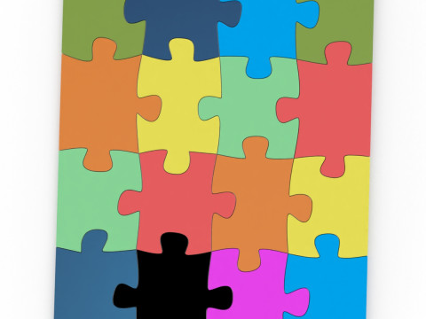 Puzzle Modello di stampa 3D