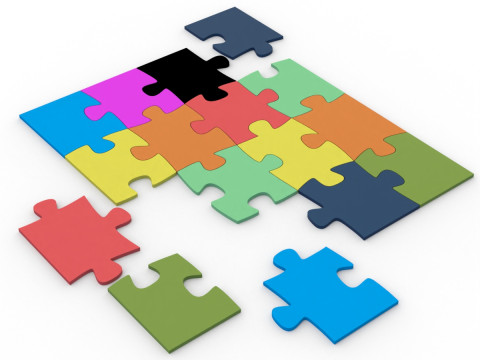 Puzzle Modello di stampa 3D