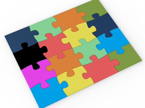 Puzzle Modello di stampa 3D