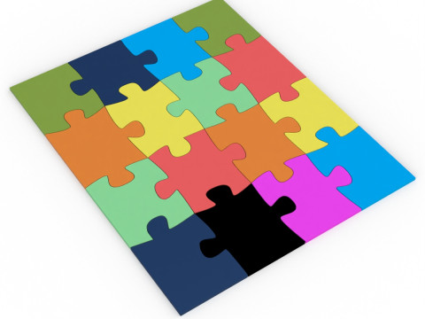 Puzzle Modello di stampa 3D