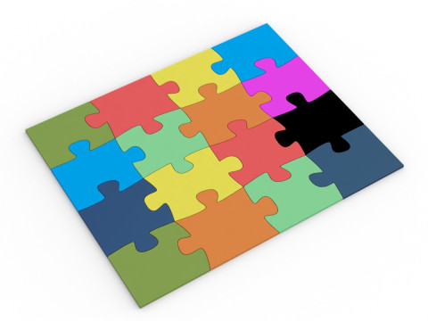 Puzzle Modello di stampa 3D