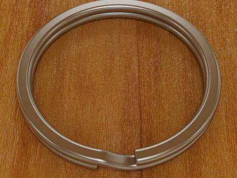 Porta-chaves plano Modelo de Impressão 3D