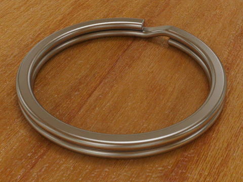 Porta-chaves plano Modelo de Impressão 3D