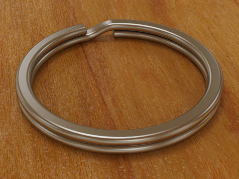 Porta-chaves plano Modelo de Impressão 3D