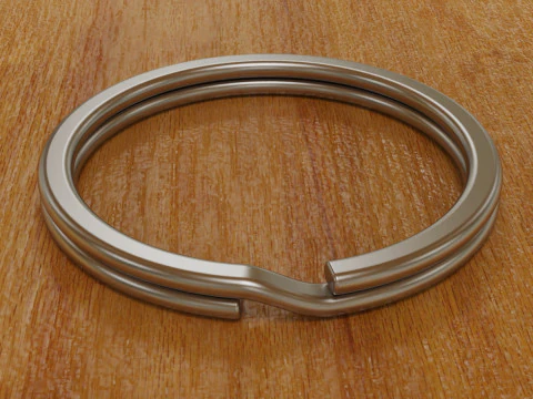 Porta-chaves plano Modelo de Impressão 3D