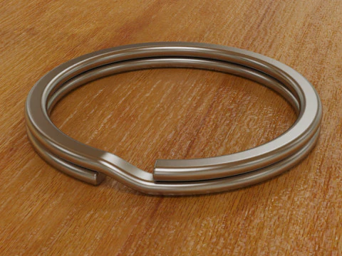 Porta-chaves plano Modelo de Impressão 3D