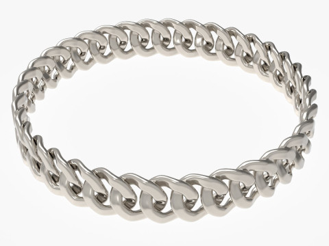 Chain Bracelet 3D Print Model