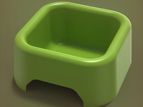 Tigela de comida de gato Modelo de Impressão 3D
