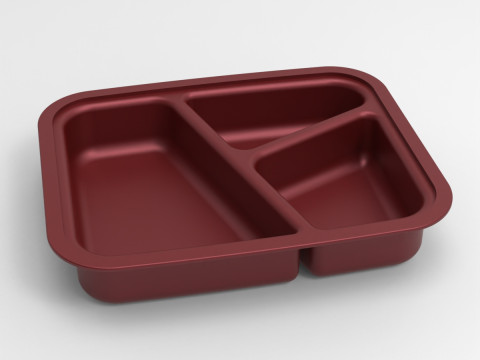 Lunch Plate 3D Print Model