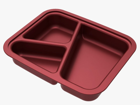 Assiette D&eacute;jeuner Modèles 3D en vedette