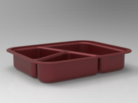 Assiette D&eacute;jeuner Modèles 3D en vedette