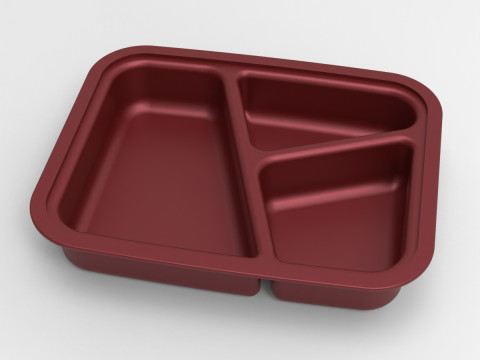 Assiette D&eacute;jeuner Modèles 3D en vedette