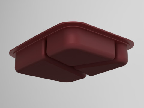 Assiette D&eacute;jeuner Modèles 3D en vedette