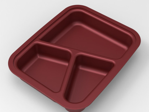 Assiette D&eacute;jeuner Modèles 3D en vedette