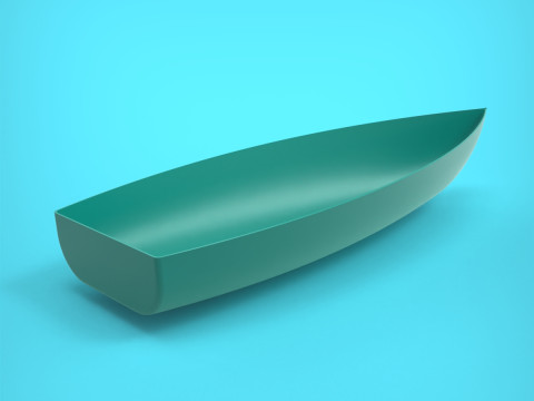 Човен 3D Принт Модель