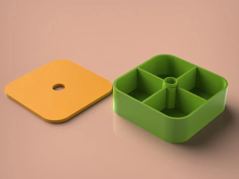 Storage Box 3D Print Model