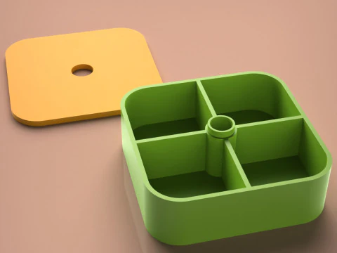Storage Box 3D Print Model