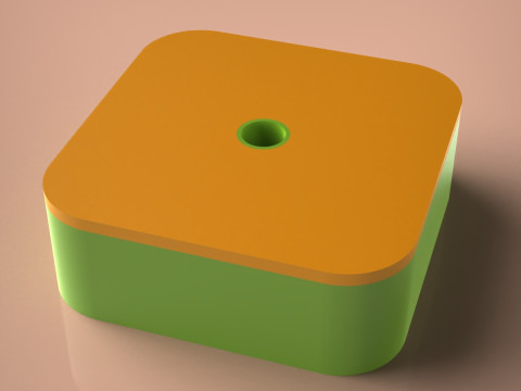 संग्रहण का डिब्बा 3D प्रिंट मॉडल