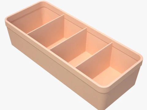 Drawer Tray 3D Print Model