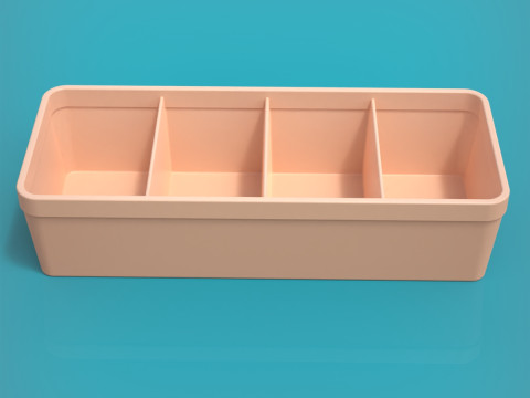 Drawer Tray 3D Print Model