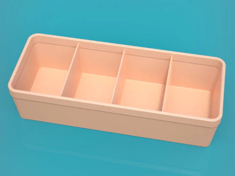 Drawer Tray 3D Print Model