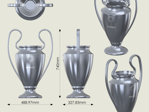 Трофей 3D Принт Модель