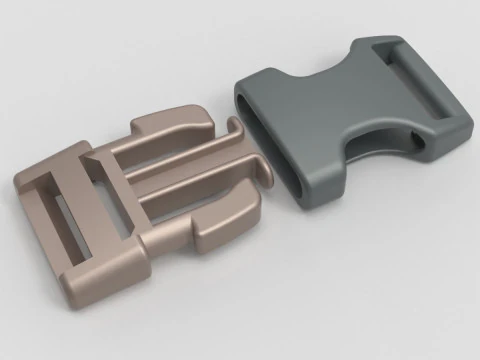 Fibbia a scatto Modello di stampa 3D