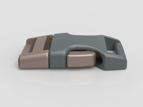 Fibbia a scatto Modello di stampa 3D