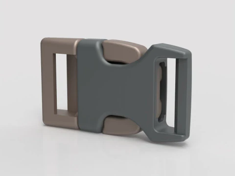 Fibbia a scatto Modello di stampa 3D