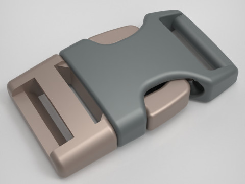 Застібка Пряжка 3D Принт Модель