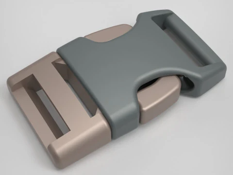 Fibbia a scatto Modello di stampa 3D