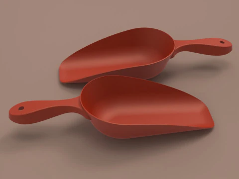 정원 국자 3D 프린트 모델