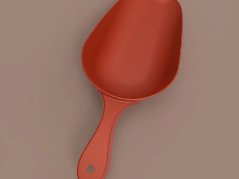 Colher de jardim Modelo de Impressão 3D