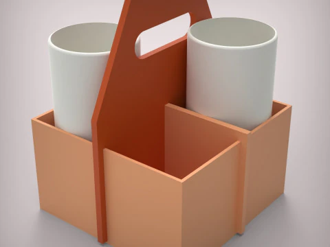 Cup Holder 3D Print Model