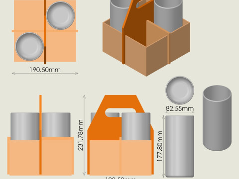 Cup Holder 3D Print Model